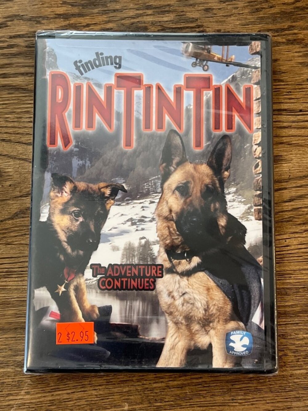 Finding Rin Tin Tin 2007 Movie DVD The Adventure Continues Family Approved New S